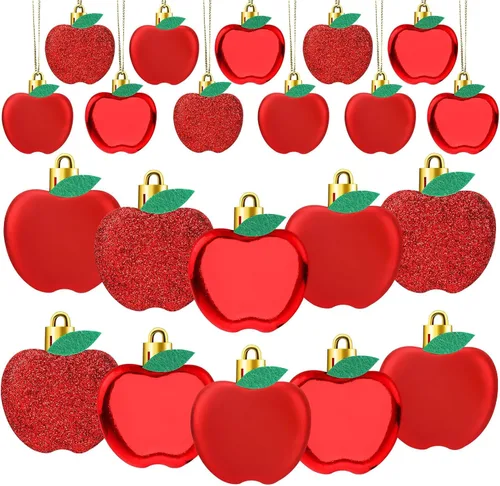 Miniatura 20 de JULMELON 36 Piezas Adornos de Tréboles del Día de San Patricio, Adornos de Mini Árbol, Decoración de Trébol Verde para Mesa de Comedor, Estante