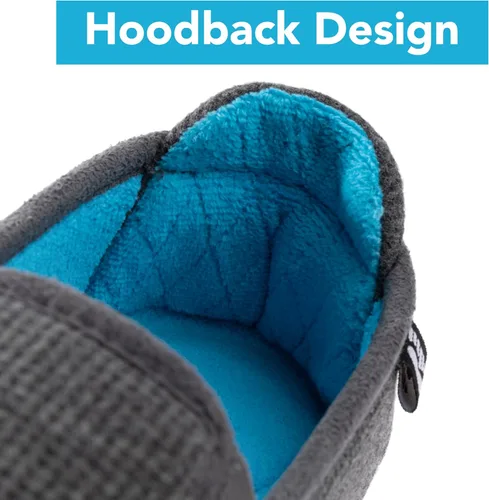 Miniatura 4 de RockDove Pantuflas con capucha de dos tonos para mujer con plantilla extraíble