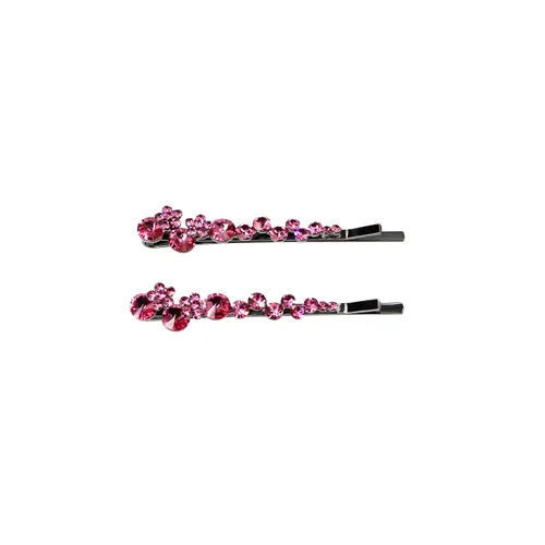 Miniatura 29 de Faship - Un par de pinzas para el cabello con diseño floral AB (2 unidades)
