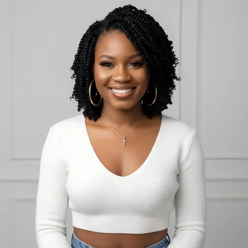 Fulcrum Cabello Passion Twist de 8 pulgadas, 8 paquetes de cabello de ganchillo Passion Twist para mujeres negras, cabello de ganchillo con bucles
