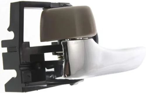 Miniatura 8 de Para Toyota Avalon 2005-2012 Manija de puerta interior delantera o trasera, lado del conductor palanca cromada Con botón de bloqueo de puerta