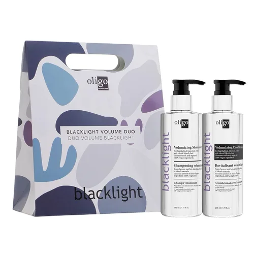 Miniatura 2 de Oligo Professionnel - Champú y acondicionador Blacklight Volume para rubias - Sin sulfato - Vegano - Para cabello teñido - Fórmula hidratante