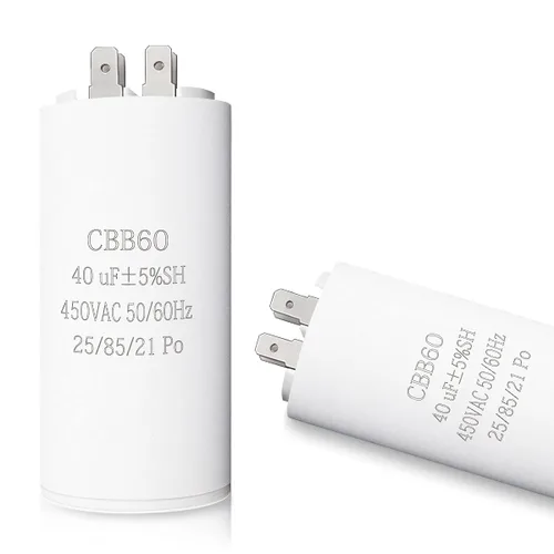 Miniatura 9 de Condensador de funcionamiento del motor 20UF CBB60, 450VAC 50/60HZ Condensador cilíndrico para funcionamiento del motor, lavadoras, acondicionadores