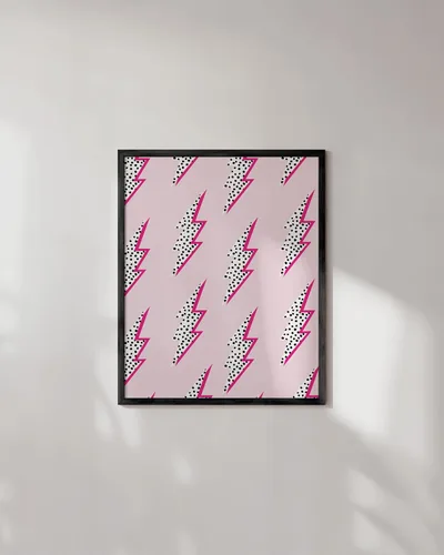 Miniatura 5 de HAUS AND HUES Póster de preppy rosa – Arte de pared estético para dormitorios universitarios, decoración de habitación bonita para adolescentes