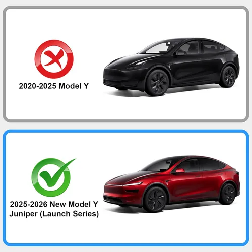 Miniatura 3 de Alfombrilla para maletero y portón trasero para Tesla nuevo modelo Y Juniper 2026, alfombrilla protectora para maletero, forros para puertas