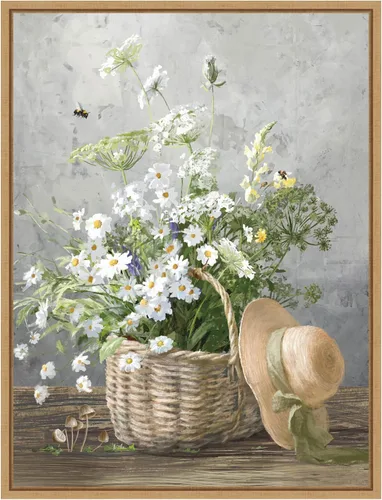 Miniatura 12 de Amanti Art Lienzo enmarcado para pared, 24 x 18 pulgadas, casa de campo de jardinería III por Danhui Nai, lienzo enmarcado para pared, obras de arte