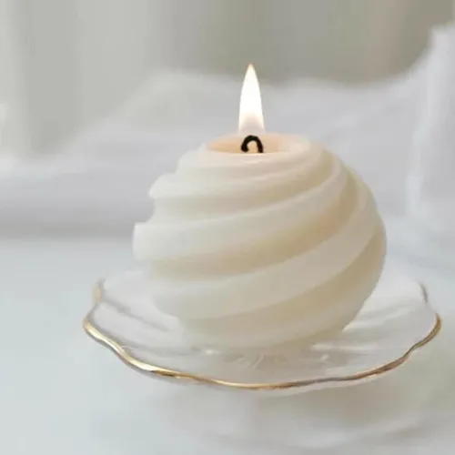 Miniatura 6 de Moldes de vela – Molde de silicona para hacer velas, moldes 3D de bricolaje para cera de soja, cera de abejas, vela perfumada, regalos del día