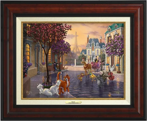 Miniatura 9 de Thomas Kinkade Estudios Disney The Aristocats - Impresión artística (11 x 14 pulgadas)