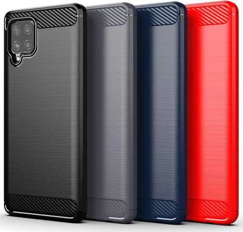 Miniatura 6 de Osophter Para Galaxy A42 5G Case Samsung M42 5G Caso Absorción de Golpes Flexible TPU Caucho Protector Teléfono Celular Cubierta para Samsung Galaxy