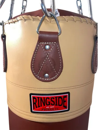 Miniatura 4 de Ringside Heritage - Bolsa pesada de boxeo de cuero genuino de 90 libras