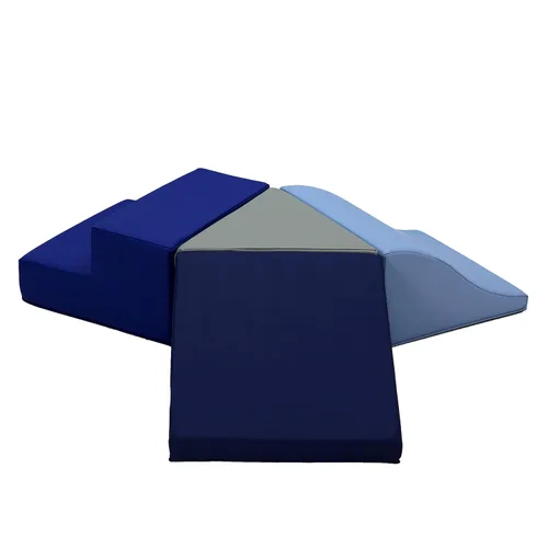 Miniatura 10 de FDP SoftScape Playtime Junction 360 Climber Plus - Almohadillas laterales, estructura de juego activo para interiores para niños pequeños y niños