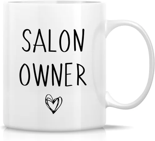 Miniatura 16 de Retreez Taza divertida – Taza de café de cerámica de 11 onzas con texto en inglés "I Make People Beautiful Hairstylist Hairdresser" de 11 onzas