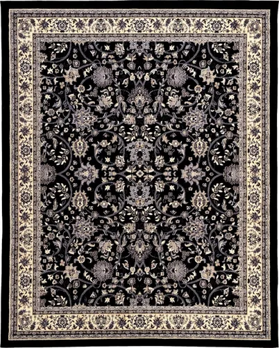 Miniatura 211 de Unique Loom Colección Sialk Hill - Alfombra de área Washington (3 pies 3 pulgadas x 5 pies 3 pulgadas, rectángulo, burdeos/crema)