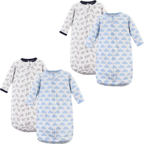 Miniatura 40 de Hudson Baby Saco de dormir unisex de algodón con manga larga para bebé, saco, manta Forest Animals