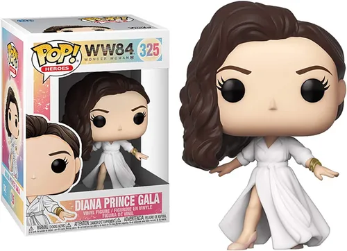 Miniatura 4 de Funko Películas: Mujer Maravilla 1984 - Wonder Woman Gold Flying (metálico), multicolor