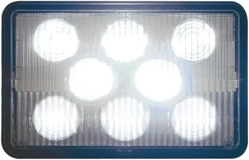 Miniatura 2 de United Pacific 31358 8-LED de alta potencia 4" X 6" faro - luz baja, cada uno