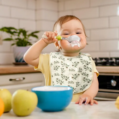 Miniatura 7 de Zainpe 6 baberos de muselina de algodón suaves y absorbentes para recién nacidos babeando alimentación
