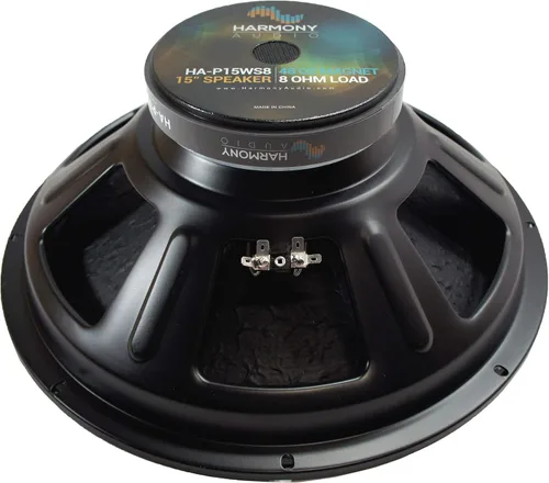Miniatura 3 de Harmony Audio HA-P15WS8 - Subwoofer/altavoz de 800 W de repuesto en bruto de 15 pulgadas, imán de 48 onzas