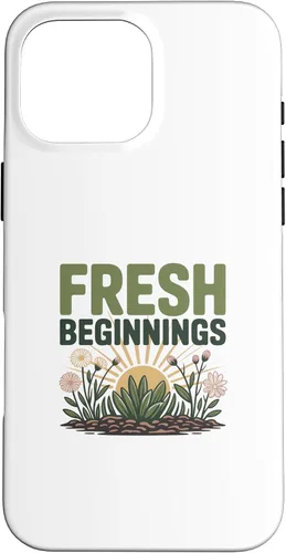 Miniatura 19 de Fresh Beginnings Bloom Where Dreams Plant Seeds Case for iPhone 16