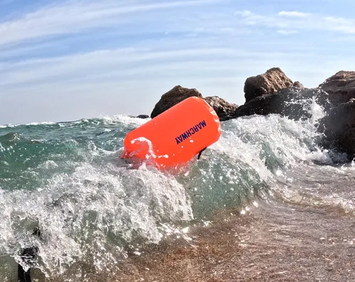 Miniatura 7 de MARCHWAY - Bolso estanco flotante e impermeable de 5/10/20/30/40 litros, saco de cierre enrollado mantiene seco el equipo de kayak, rafting, bote