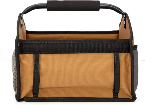 Miniatura 2 de Dickies Organizador de bolsas de herramientas de lona duradera de 12 pulgadas, 12 bolsillos exteriores, 16 trabillas para herramientas