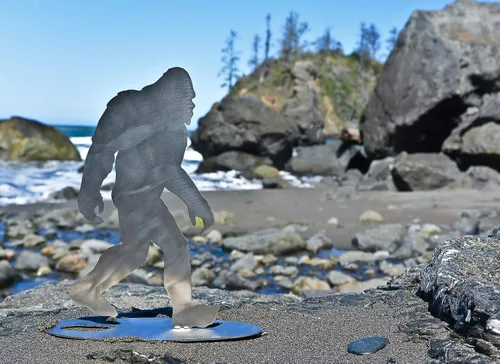 Miniatura 3 de Mesa de pie para caminar de acero inoxidable Bigfoot