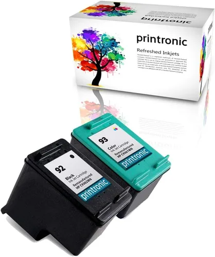 Cartucho de tinta remanufacturado de repuesto para HP 92 HP 93 para PhotoSmart C3135 C3140 C3150 C3180 7850 Officejet 6310 PSC 1507 1510 Deskjet
