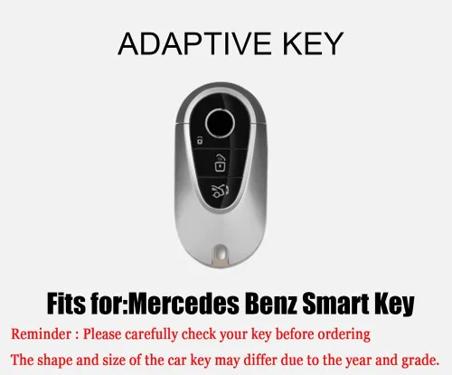 Miniatura 2 de Funda para llavero de automóvil de TPU con llavero para Mercedes Benz W223 S Class S300 S350 S450 S500 2020 2021 Funda para llave de automóvil