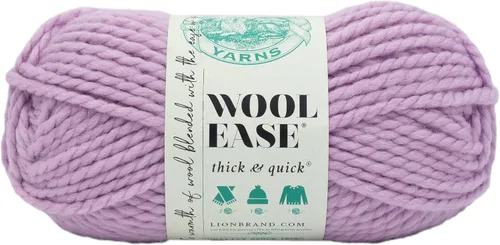 Miniatura 61 de Lion Brand Yarn - Ovillo de lana Wool-Ease Thick & Quick color fuerza aérea