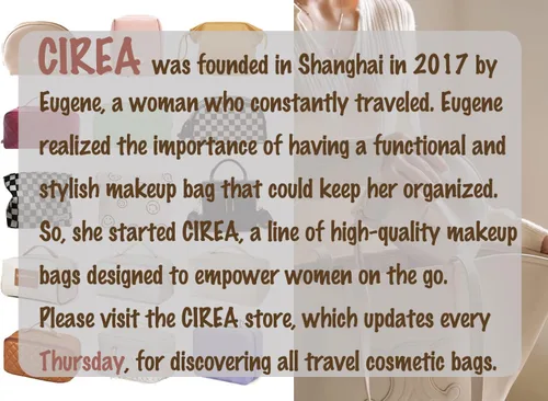 Miniatura 6 de Bolsa cosmética portátil de gran capacidad, Productos para el cuidado de la piel, Bolsa de almacenamiento de cepillo de maquillaje, Bolsa