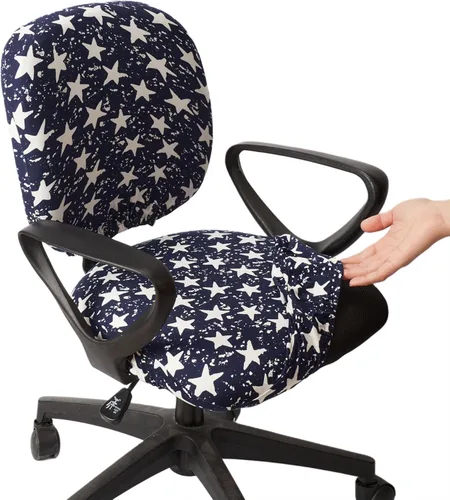 Miniatura 43 de Melaluxe Funda para silla de oficina de computadora, funda universal protectora y elástica para silla giratoria elástica Totam