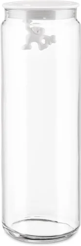 Alessi AMDR08 W "Gianni" Caja de cristal, color blanco