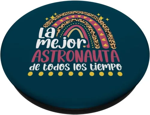 Miniatura 2 de La Mejor Astronauta Mujer Astronauta Regalos Cumpleaños PopSockets Estándar PopGrip