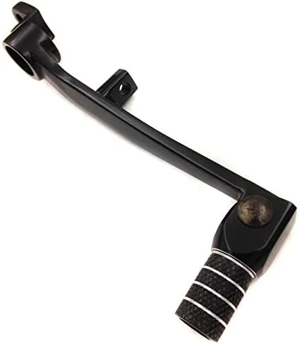 Palanca de pedal de freno trasero plegable negra compatible con Suzuki GSXR 600/750/1000 (2000-2005) [B00YWC4XI2]