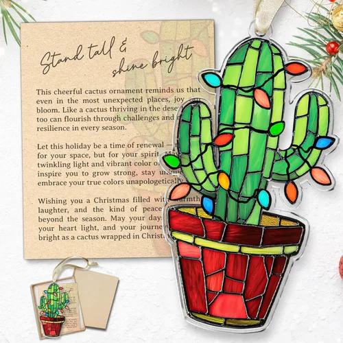 Miniatura 19 de KatAndNat Adorno de Amor ASL - Adornos de Navidad ASL 2025, Adornos de Lenguaje de Señas para Árbol - Recuerdo de Lenguaje de Señas Manual