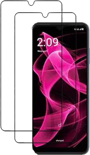 Miniatura 5 de [Paquete de 2] Protector de pantalla de vidrio templado Frontier Protector protector para T-Mobile Revvl 6X 5G 2023