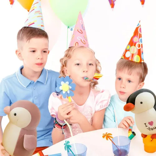 Miniatura 2 de Peluche de pingüino de 9.8 pulgadas, lindo pingüino de peluche para niños
