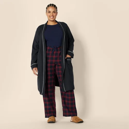 Miniatura 7 de Amazon Essentials Bata ligera de punto gofre de longitud media para mujer (disponible en tallas extragrandes)