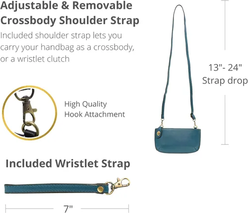 Miniatura 3 de Joy Susan Mini Crossbody para mujer bolso de mano de muñeca