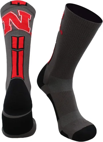 Miniatura 9 de Calcetines Alabama Crimson Tide Baseline Crew