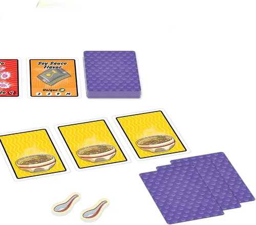 Miniatura 2 de Juego de cartas Ramen Fury Juego de estrategia temática para llevar Divertido juego familiar para adultos y niños A partir de 8 años 2 a 5