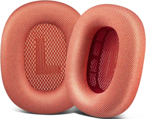 Miniatura 16 de SOPROM - Almohadillas para auriculares Airpod Max, fundas de repuesto para almohadillas de oído con tela de malla duradera, espuma más suave - Verde