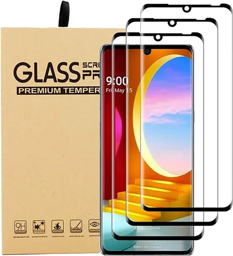 [ Paquete de 3 protectores de pantalla para LG Velvet/LG Velvet 5G, vidrio templado, resistente a los arañazos, sin burbujas, antihuellas, dureza 9H