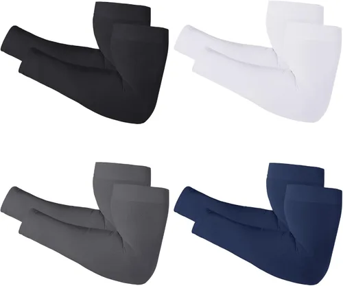 Miniatura 10 de Newbyinn Mangas de brazo para hombres y mujeres, talla L a XL, manga de protección solar UV para cubrir tatuajes, funda de compresión refrescante 2