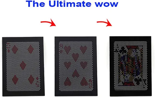 Miniatura 5 de Enjoyer Tarjetas mágicas: el último Wow 3.0 Trucos de magia cambian dos veces, truco mágico de primer plano (5 unidades)