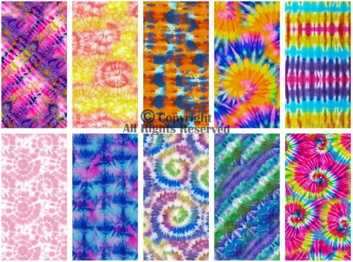 Miniatura 2 de Craftido -25 Opciones- Paquetes de Tela 100% Algodón para Quilting 10pcs Fat Quarters 18"x21"-Peso Medio 5.2 oz- Algodón Suave para Acolchado, Tie