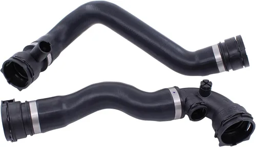 Miniatura 6 de MOTOKU Tanque de Expansión del Depósito de Refrigerante del Radiador y Kit de Mangueras de Agua Superior e Inferior para BMW E46 328i 328Ci 330C