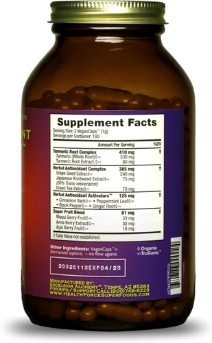 Miniatura 2 de HEALTHFORCE SUPERFOODS Antioxidante Extreme - 360 VeganCaps