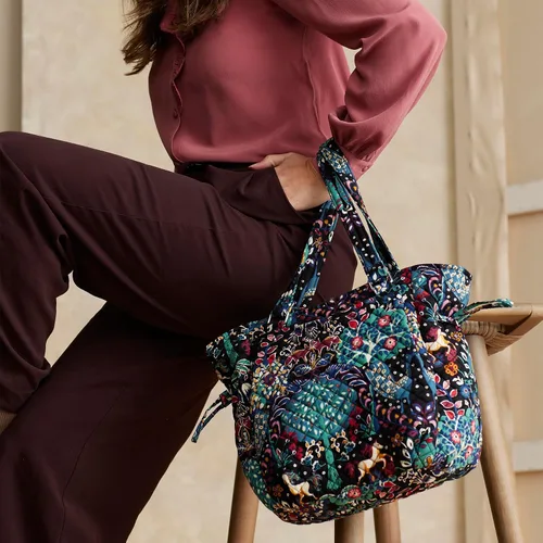 Miniatura 4 de Vera Bradley Monedero Glenna de algodón para mujer