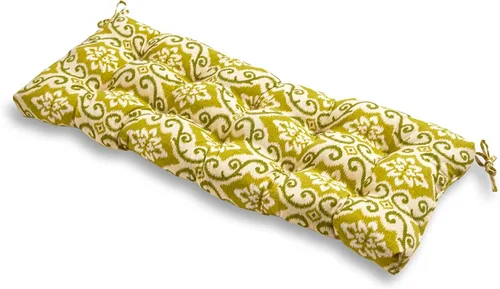 Miniatura 41 de Greendale Home Fashions Cojín de banco para exteriores de 51 pulgadas, Adobe Stripe